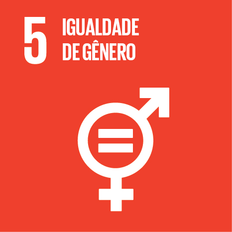 ícone mostra equilíbrio entre os gêneros masculinos e femininos